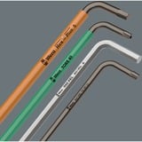 Wera Winkelschlüsselsatz 967 SPKL/9 Sechsrund, Schraubendreher mit Halteclip, mit Magnetisiergerät