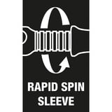 Wera Zyklop Speed-Knarre 8000 A SB, 1/4" mit schwenkbarem Kopf