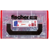 fischer FixTainer-DUOPOWER + Schraube, Dübel hellgrau/rot, mit Schrauben, 210-teilig