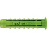 fischer Spreizdübel SX GREEN 10x50 S K grün, 5 Stück, mit Schraube