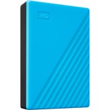 WD My Passport 4 TB, Externe Festplatte blau, Micro-USB-B 3.2 Gen 1