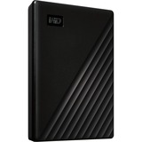 WD My Passport 4 TB, Externe Festplatte schwarz, Micro-USB-B 3.2 Gen 1