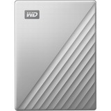 WD My Passport Ultra 4 TB, Externe Festplatte silber/schwarz, USB-C 3.2 Gen 1