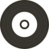 MediaRange CD-R 700 MB, CD-Rohlinge 52fach, 50 Stück, bedruckbar, Vinyl-Opt.
