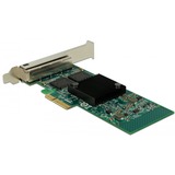 DeLOCK PCIe > 4 x Gigabit LAN, LAN-Adapter 