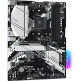 ASRock B550 Pro4, Mainboard schwarz/silber