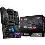 MSI MPG B550 GAMING PLUS, Mainboard schwarz