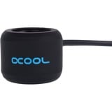 Alphacool Aurora HardTube LED Ring 16mm Deep Black - RGB, LED-Streifen schwarz