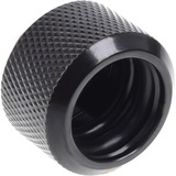 Alphacool Eiszapfen 16mm HardTube Anschraubtülle G1/4, Schrauben-Set schwarz, für Acryl- Messingrohre, 6 Stück