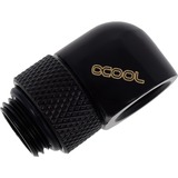 Alphacool Eiszapfen L-Verbinder, Anschlüsse schwarz, 360° drehbar