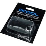 Alphacool HF Doppelnippel G1/4 AG auf G1/4 AG mit O-Ring, Ersatzteil chrom