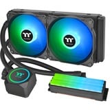 Thermaltake Floe RC240 CPU & Memory AIO Liquid Cooler 240mm, Wasserkühlung schwarz