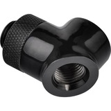 Thermaltake Pacific G1/4" 45 & 90° Adapter, Verbindung schwarz