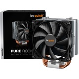 be quiet! Pure Rock 2 Silver, CPU-Kühler silber, Finish aus gebürstetem Aluminium, 120 mm