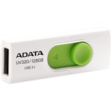 ADATA UV320 128 GB, USB-Stick weiß/grün, USB-A 3.2 Gen 1