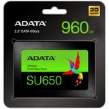 ADATA Ultimate SU650 960 GB, SSD schwarz, SATA 6 Gb/s, 2,5"