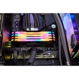 Corsair DIMM 128 GB DDR4-3000 (4x 32 GB) Quad-Kit, Arbeitsspeicher schwarz, CMW128GX4M4D3000C16, Vengeance RGB PRO, INTEL XMP