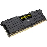 Corsair DIMM 16 GB DDR4-2400  , Arbeitsspeicher schwarz, CMK16GX4M1A2400C14, Vengeance LPX, INTEL XMP