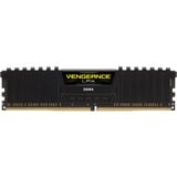 Corsair DIMM 32 GB DDR4-2666 (2x 16 GB) Dual-Kit, Arbeitsspeicher schwarz, CMK32GX4M2A2666C16, Vengeance LPX, INTEL XMP