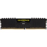 Corsair DIMM 4 GB DDR4-2400  , Arbeitsspeicher schwarz, CMK4GX4M1A2400C16, Vengeance LPX, INTEL XMP