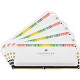 Corsair DIMM 64 GB DDR4-3600 (4x 16 GB) Quad-Kit, Arbeitsspeicher weiß, CMT64GX4M4K3600C18W, Dominator Platinum RGB, INTEL XMP