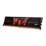 G.Skill DIMM 16 GB DDR4-2800 (2x 8 GB) Dual-Kit, Arbeitsspeicher schwarz, F4-2800C17D-16GIS, Aegis, INTEL XMP