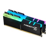 G.Skill DIMM 16 GB DDR4-3600 (2x 8 GB) Dual-Kit, Arbeitsspeicher schwarz, F4-3600C16D-16GTZRC, Trident Z RGB, INTEL XMP