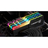 G.Skill DIMM 32 GB DDR4-3600 (4x 8 GB) Quad-Kit, Arbeitsspeicher schwarz, F4-3600C16Q-32GTZRC, Trident Z RGB, INTEL XMP
