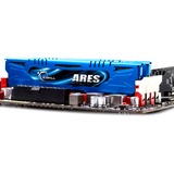 G.Skill DIMM 8 GB DDR3-1600 (2x 4 GB) Dual-Kit, Arbeitsspeicher blau, F3-1600C9D-8GAB, Ares, INTEL XMP, Lite Retail