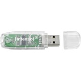 Intenso Rainbow Line 32 GB, USB-Stick transparent