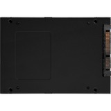 Kingston KC600 256 GB, SSD schwarz, SATA 6 Gb/s, 2,5"