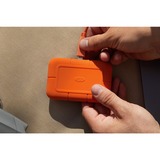 LaCie RUGGED SSD 500 GB, Externe SSD orange, USB-C 3.2 Gen 1 (5 Gbit/s)