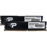 Patriot DIMM 16 GB DDR4-3200 (2x 8 GB) Dual-Kit, Arbeitsspeicher schwarz, PSD416G3200K, Signature Line