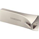 Samsung BAR Plus 256 GB Champagne Silver, USB-Stick champagner, USB-A 3.2 (5 Gbit/s)
