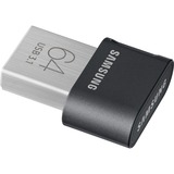 Samsung Fit Plus 64 GB, USB-Stick schwarz, USB-A 3.2 (5 Gbit/s)