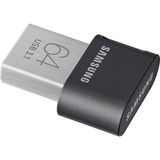 Samsung Fit Plus 64 GB, USB-Stick schwarz, USB-A 3.2 (5 Gbit/s)