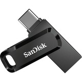 SanDisk Ultra Dual Drive Go 256 GB, USB-Stick schwarz, USB-A 3.2 Gen 1, USB-C 3.2 Gen 1