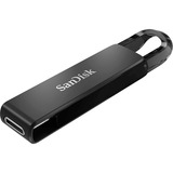 SanDisk Ultra USB Type-C 256 GB, USB-Stick schwarz, USB-C 3.2 Gen1