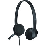 Logitech Stereo Headset H340 schwarz, Retail