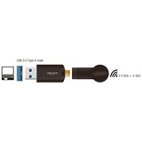 DeLOCK USB 3.0 Dualband WLAN Stick, Antenne schwarz, mit externer Antenne