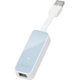 TP-Link USB 2.0 Adapter, USB-A Stecker > RJ-45 Buchse weiß, 10/100Mbit/s