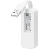 TP-Link USB 2.0 Adapter, USB-A Stecker > RJ-45 Buchse, LAN-Adapter weiß, 10/100Mbit/s
