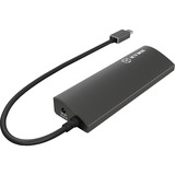 ICY BOX IB-AC6405-C, USB-Hub anthrazit