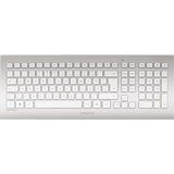 CHERRY DW 8000, Desktop-Set silber/weiß, DE-Layout, Rubberdome