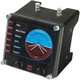 Logitech G Saitek PRO Flight Instrument Panel, Instrumentenpanel schwarz
