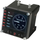 Logitech G Saitek PRO Flight Instrument Panel, Instrumentenpanel schwarz