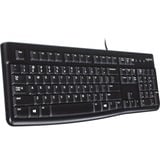 Logitech Keyboard K120 for Business, Tastatur schwarz, US-Layout, Plunger