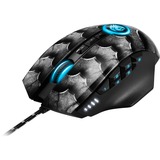 Sharkoon Drakonia II Black, Gaming-Maus schwarz