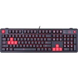 Tt eSPORTS Meka Pro Gaming, Gaming-Tastatur schwarz, DE-Layout, Cherry MX Blue