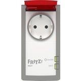 FRITZ! DECT 210 SmartHome, Steckdosenadapter weiß/rot